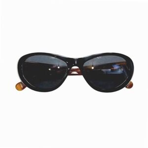 SEE 8334 Sunglasses Black Brown White Tortoise Havana Shell